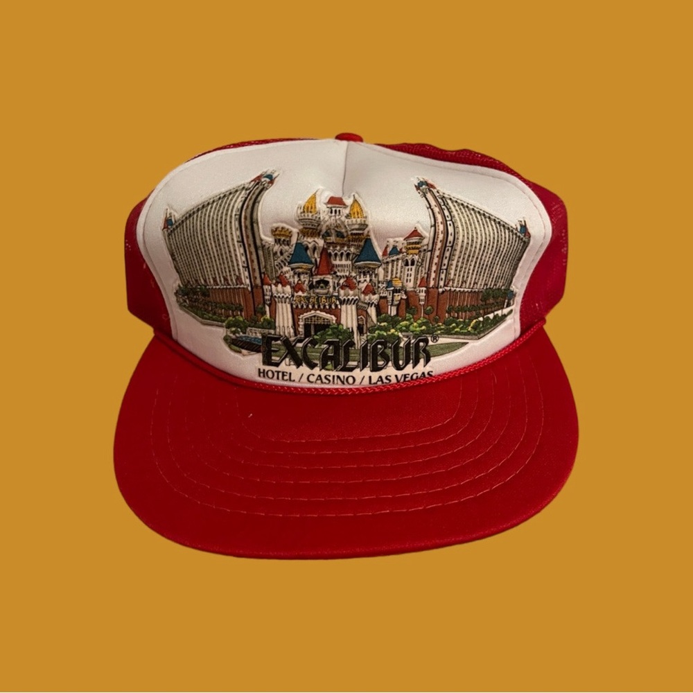 Excalibur Las Vegas trucker hat vintage